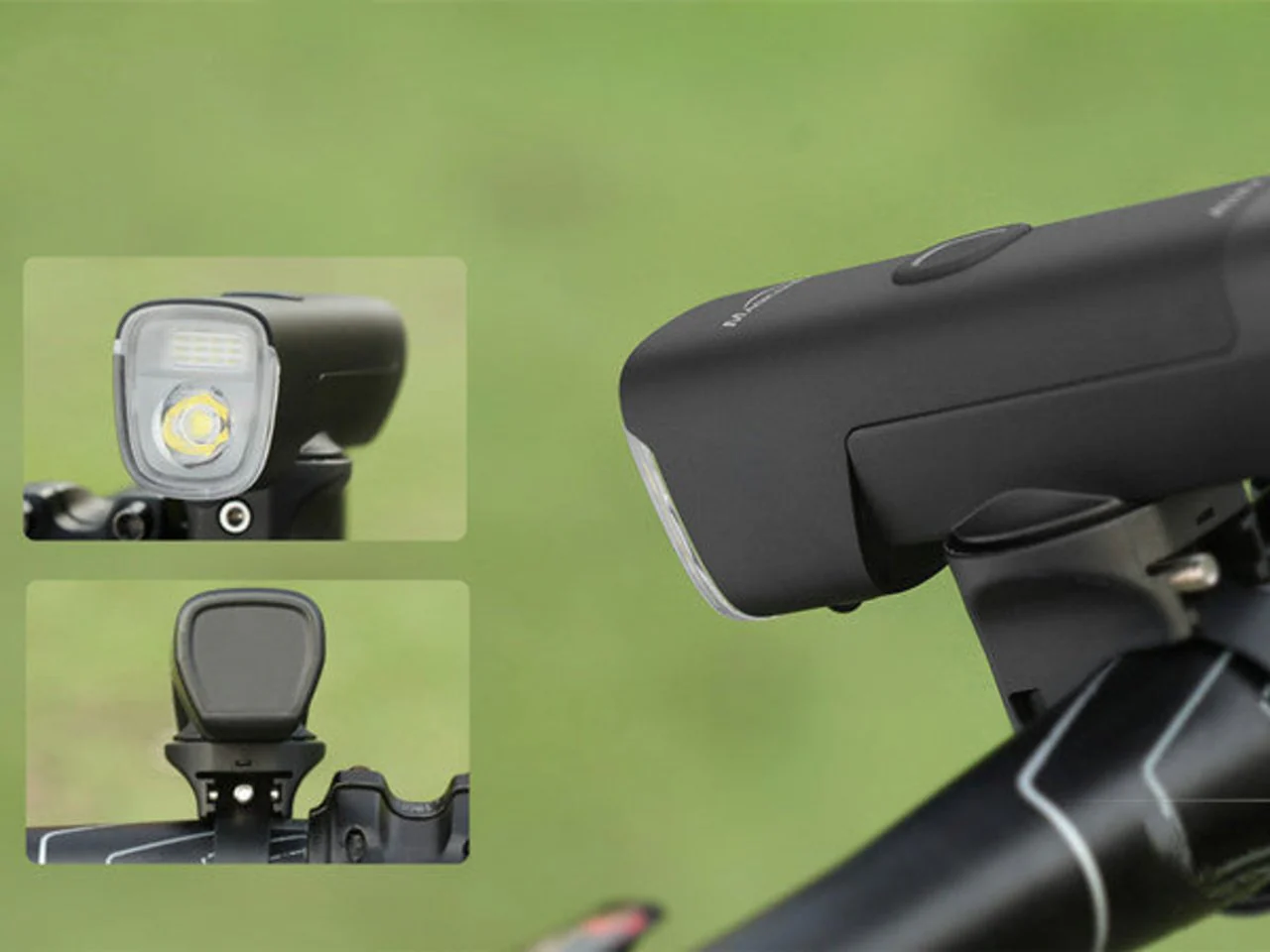 ALLTY 1000 Lightweight Front Bike Light - Image 4